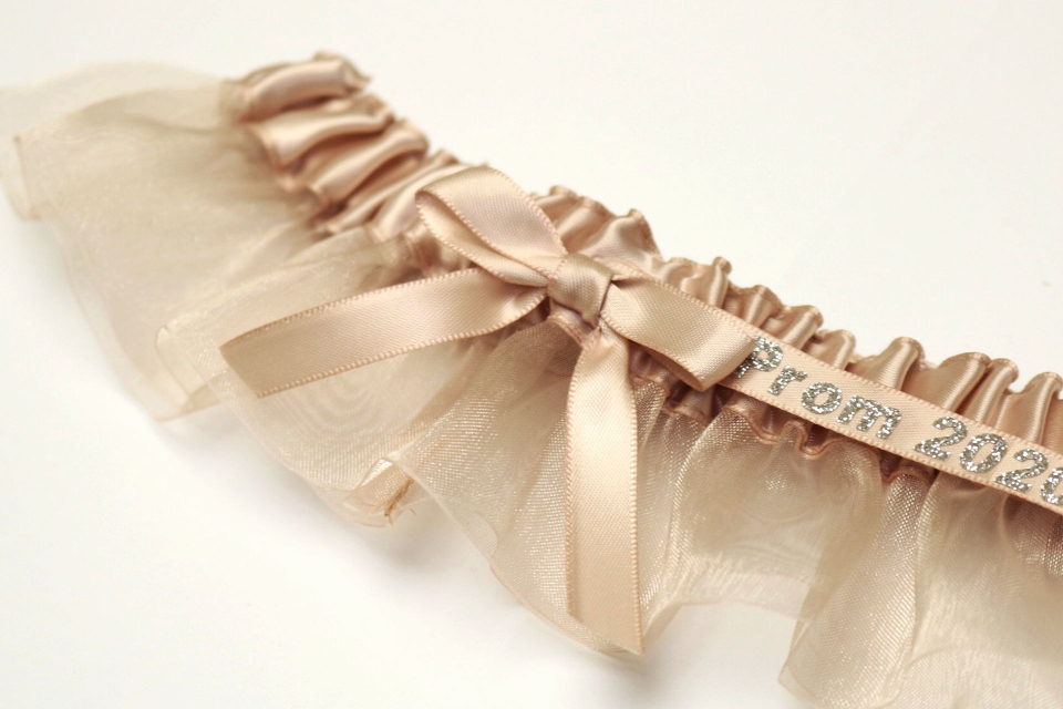 ROSE GOLD PROM GARTER